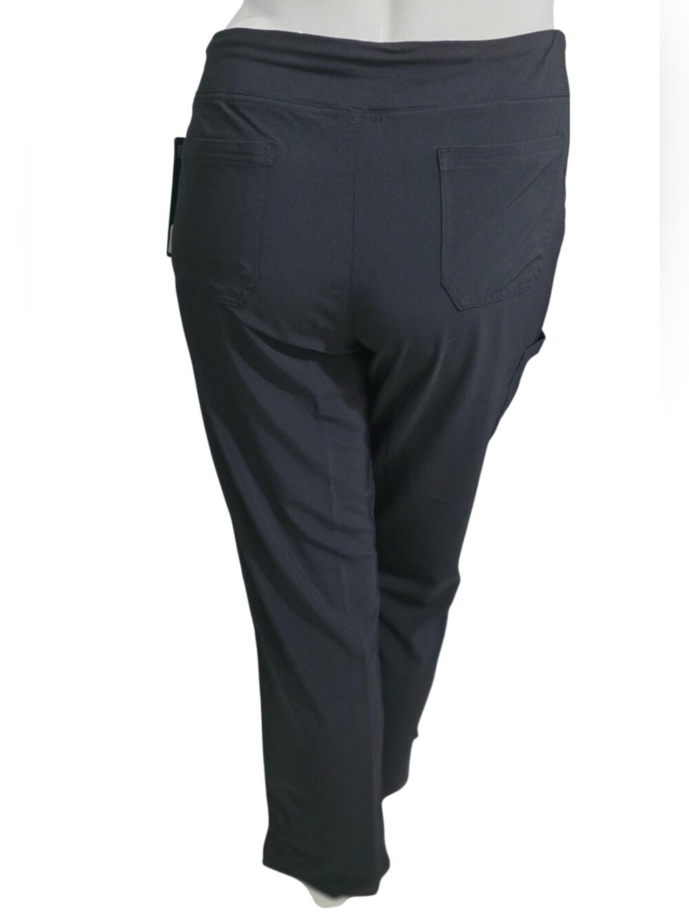 Uniform Advantage Easy Stretch Medical Scrub Top & Pants Black Size L NWT & NWOT - Picture 5 of 16